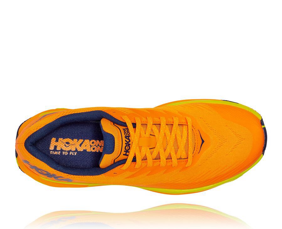 Trail Shoes Mens - Hoka One One Torrent 2 - Orange - AOCHLVE-51